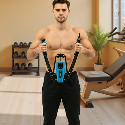 Adjustable Hydraulic Arm Trainer 22-440lbs, Smooth Resistance Arm Exerciser, Joint Protection for Rehab Fitness