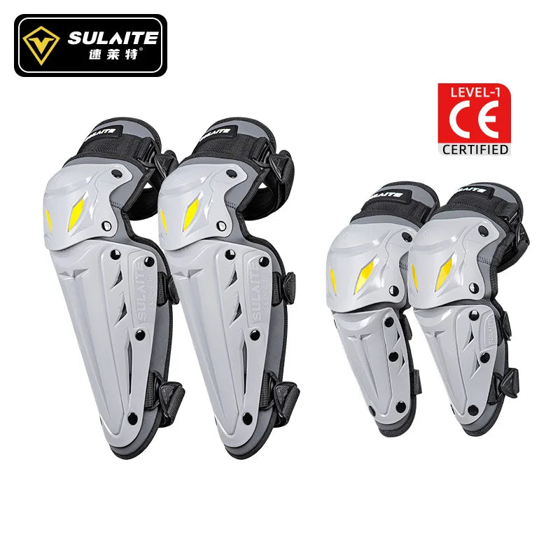 Motorcycle Elbow Knee Pads Outdoor Riding Motocross Protective Gear Adjustable Knee Elbow Pads Anti-Fall Motorbike Equipment