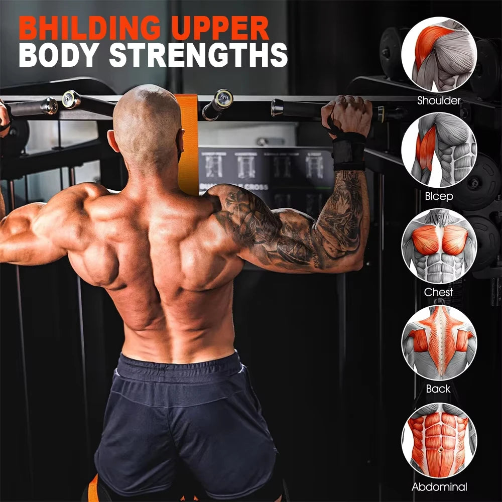 Pull Up Assistance Bands, Heavy Duty Resistance Band for Pull Up,Knee Rest, Bands for Pull Up Assist for Strength Training