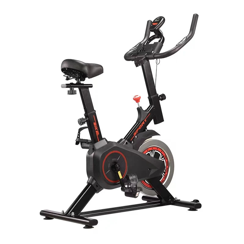 Home Spinning Bike Gym Fitness Equipment Indoor Cycling Exercise Cardio Machine with LCD Display & Adjustable Resistance
