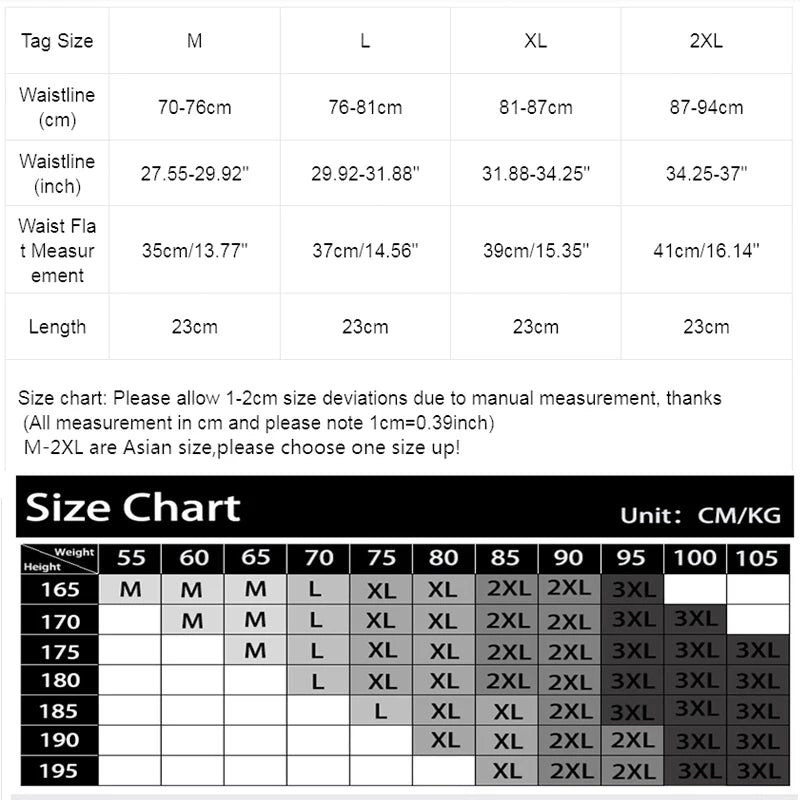 Men Sports Fitness Underwear Wide Waistband High Waist Breathable Male Panties Shorts Training Bottoms Briefs