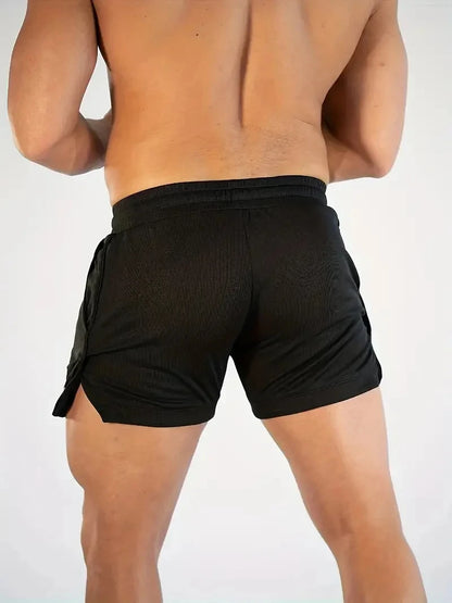 2025 Fitness Shorts Men's Running Fitness Training Quick drying Swimming Pants Beach Pants