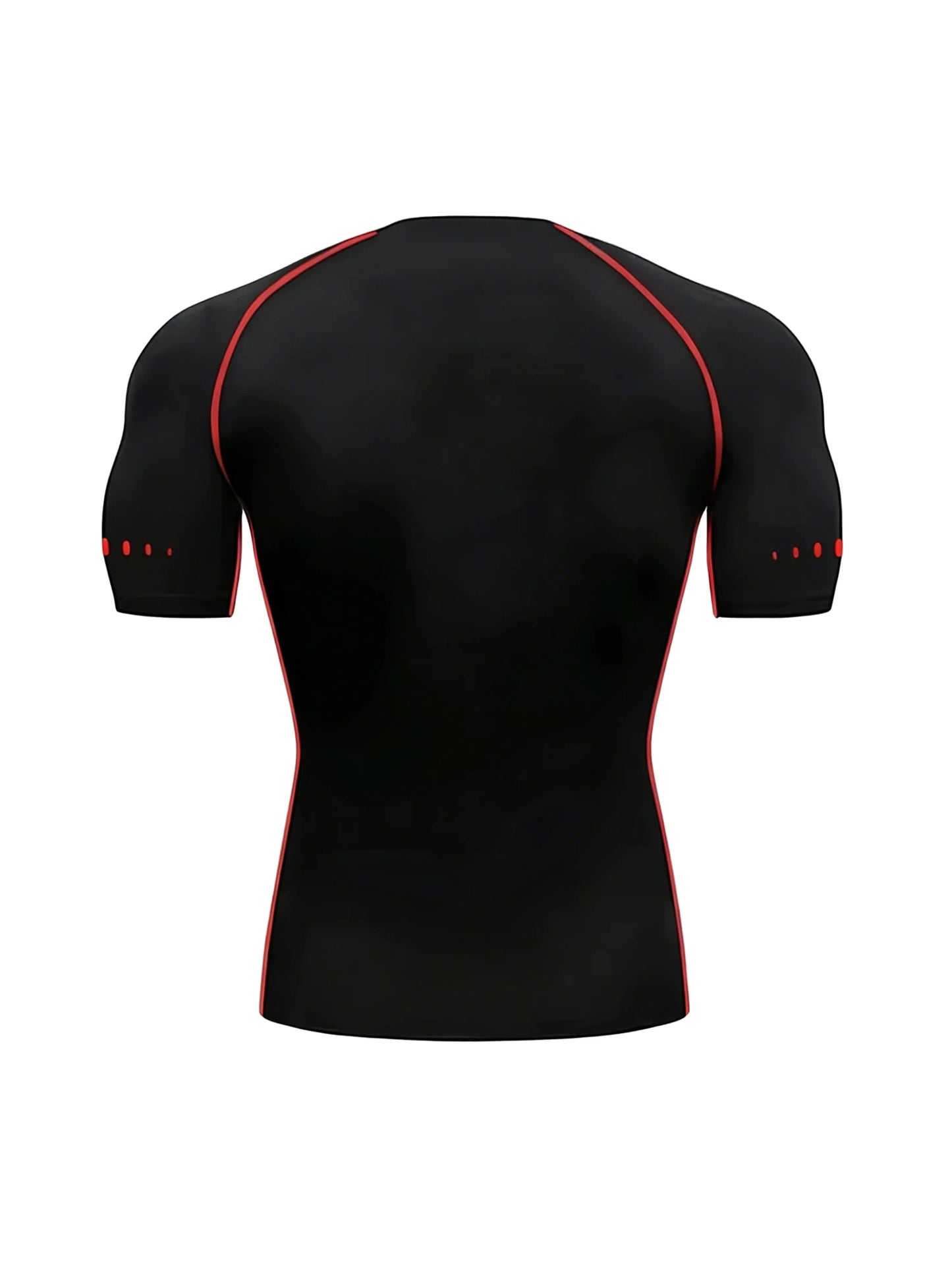 Men's Compression T-Shirt Quick Dry Breathable Elastic Gym Tee Multi Colors Available for All Seasons Running Fit Single Piece