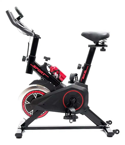 Home Spinning Bike Gym Fitness Equipment Indoor Cycling Exercise Cardio Machine with LCD Display & Adjustable Resistance