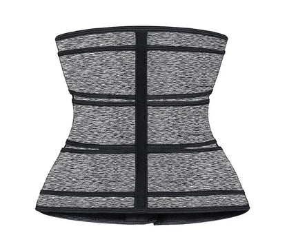 Women Waist Trimmer Triple Belts Waist Trainer Shapewear Tummy Control Slimming Fat Burning Body Shaper Compression Sheath Belts