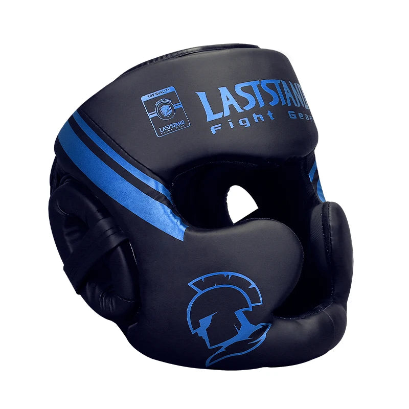Boxing Headgear for Men Women Muay Thai MMA Kickboxing Safety Head Guard Sparring Closed Type Head Gear with Full Face Coverage