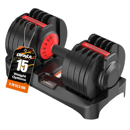 Adjustable Dumbbells Set for Home Gym, Custom