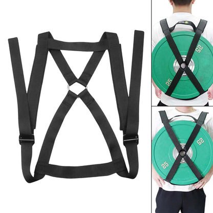 Body Weight Vest Muscle Weightlifting Body Building Fitness Equipment Weight Barbell Weighting Vest Strap for Pull Ups