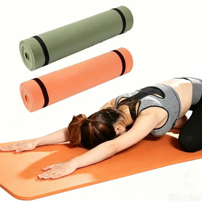 Yoga Pad Non Slip Exercise Mat For Home Yoga,Pilates,Stretching,Floor & Fitness Workouts, Yoga Mats For Pilates,Floor Exercises