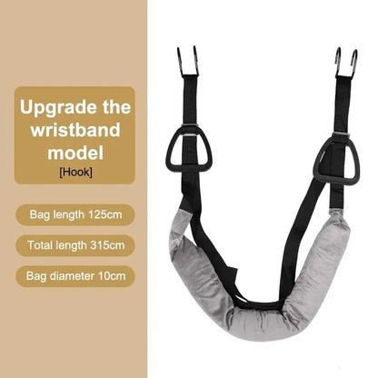 Home Gym Lumbar Traction Belt Adjustable Horizontal Bar Stretch Back Suspension Spine Alignment for Daily Exercise