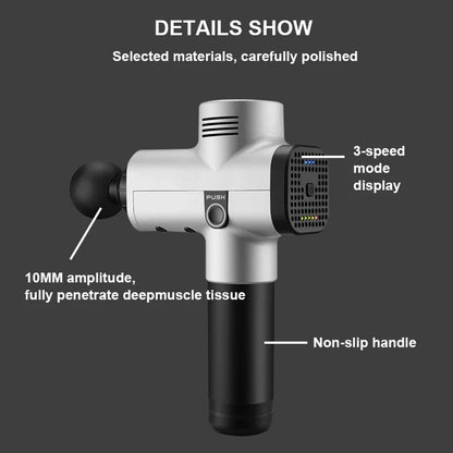 Professional Muscle Massage Gun High frequency deep tissue Neck And Back Massager Motion Fitness Relieve Body Muscle Massagers