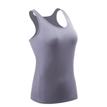 Women Fitness Top Workout Training Exercise Gym T Shirt Sport T-shirt Bodybuilding Yoga Running Backless Sleeveless Tee Vest J82