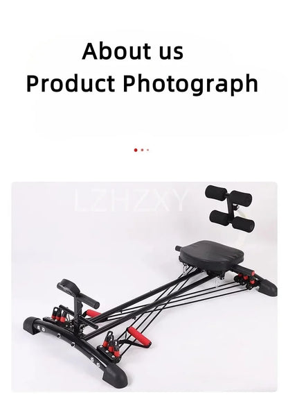 Multi-functional rowing machine sit-up abdominal wheel full-body weight loss and fitness equipment rowing fitness equipment