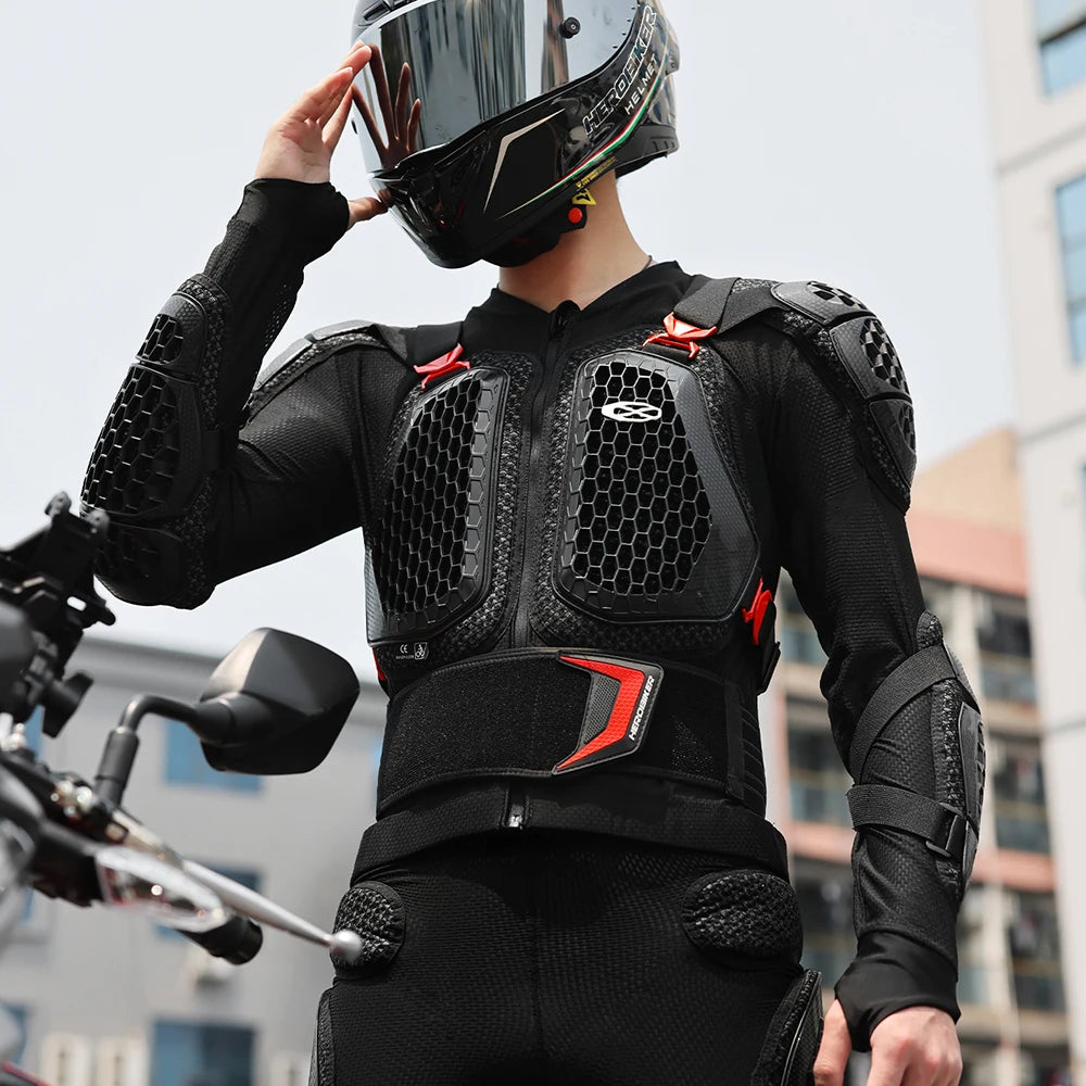 Motocross Armor Wear-Resistant Motorcycle Protector Anti-drop Motocross Enduro Riding Protective Motorcycle Equipment Full Body