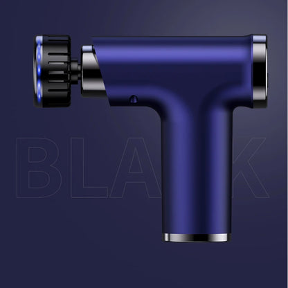New Electric Massage Gun With Heat Cold 9 Gears Multifunctional Fascia Gun Home Portable Gym Use Small Quiet Handheld Massager