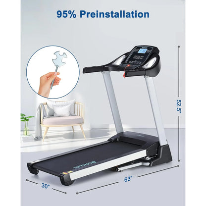 Foldable Treadmill,Auto Incline & Heavy Duty & Wide Belt,Home Workout, Custom