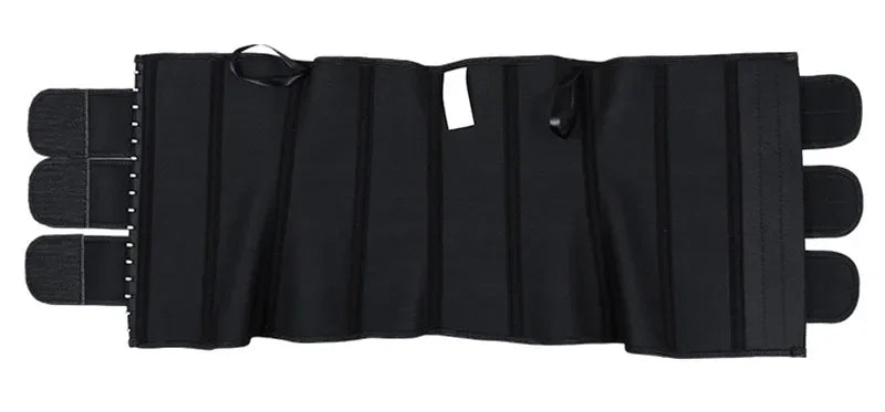 Women Waist Trimmer Triple Belts Waist Trainer Shapewear Tummy Control Slimming Fat Burning Body Shaper Compression Sheath Belts