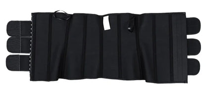 Women Waist Trimmer Triple Belts Waist Trainer Shapewear Tummy Control Slimming Fat Burning Body Shaper Compression Sheath Belts