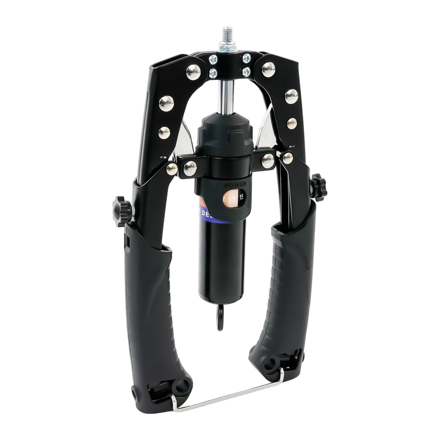 Hydraulic Power Twister Spin Button Arm Blaster Forearm Workout Equipment Adjustable 22-440lbs for Arms, Legs, Biceps, Etc