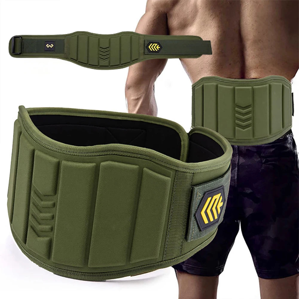 1PC Widened Waist Belt Barbell Protector Powerlifting Strength Training Gym Fitness Weightlifting Lightweight EVA Belts for Back