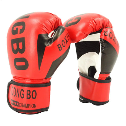 1 Pair Kids Boxing Gloves Children Punch Training Kickboxing Fighting Fitness Mitts Hitting PU Leather Hand Protector