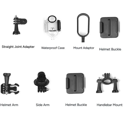 Accessories Kit for Action Camera of H88 Accessory Quick Release Buckle Tripod Mounts Sticker  Cycling Driving Helmet Waterproof
