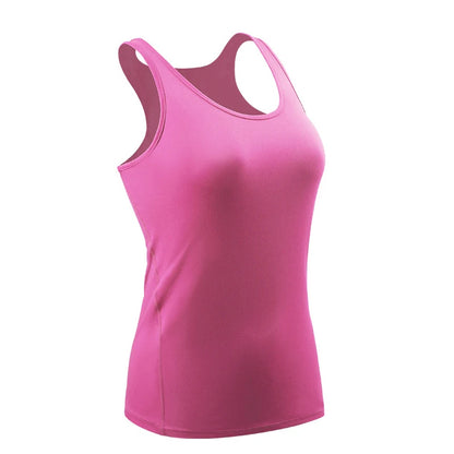 Women Fitness Top Workout Training Exercise Gym T Shirt Sport T-shirt Bodybuilding Yoga Running Backless Sleeveless Tee Vest J82