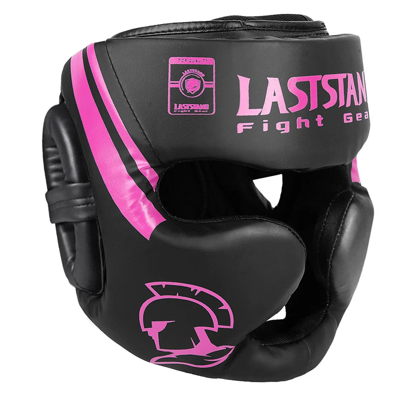 Boxing Headgear for Men Women Muay Thai MMA Kickboxing Safety Head Guard Sparring Closed Type Head Gear with Full Face Coverage