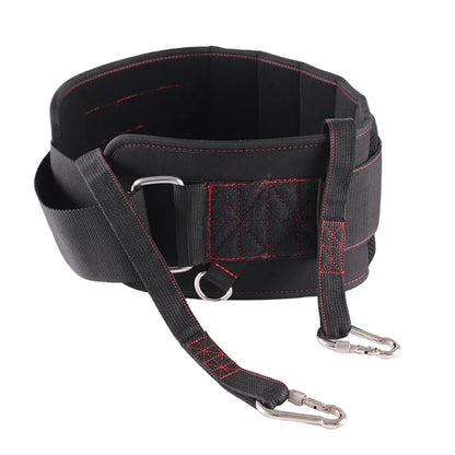 Fitness Adjustable EVA Pull-Up Dip Belt Barbell Dumbbell Weighlifting Belts Gym Squat Powerlifting Belt Back Brace