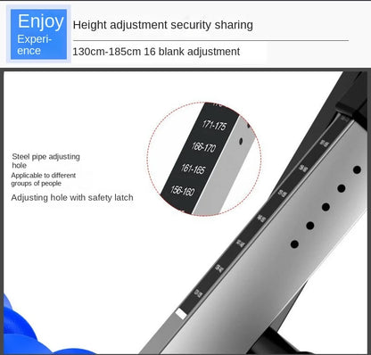 Heavy Duty Inversion Table with Headrest & Adjustable Protective Belt Back Stretcher Machine for Pain Relief Therapy