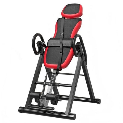 ONESTARSPORTS New Arrival Steel Square Tube Foldable Gym Trainer Inversion Table 200KG Capacity Waist Back Pain Relief Sports