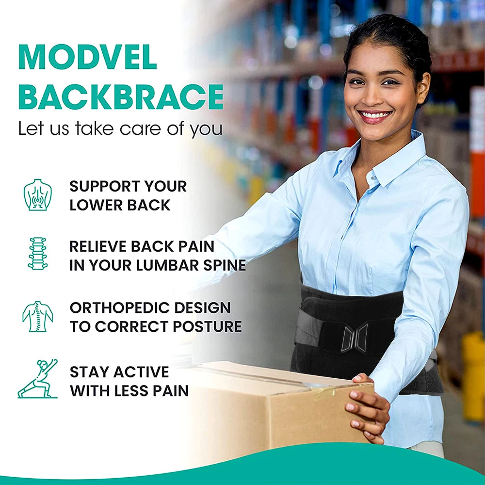 RGGMQQ Back Brace for Lower Back Pain,Ergonomic Support Brace with Comfortable 3D Pad,Lumbar Support Belt for Women Men Sciatica