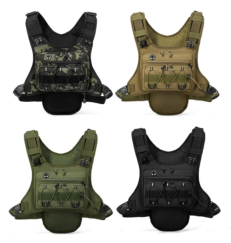 Running Chest Pack Hydration Vest For Cycling Hiking Bicycle Race Marathon Bag Men Women Sports Tactical Pouch Camping Backpack