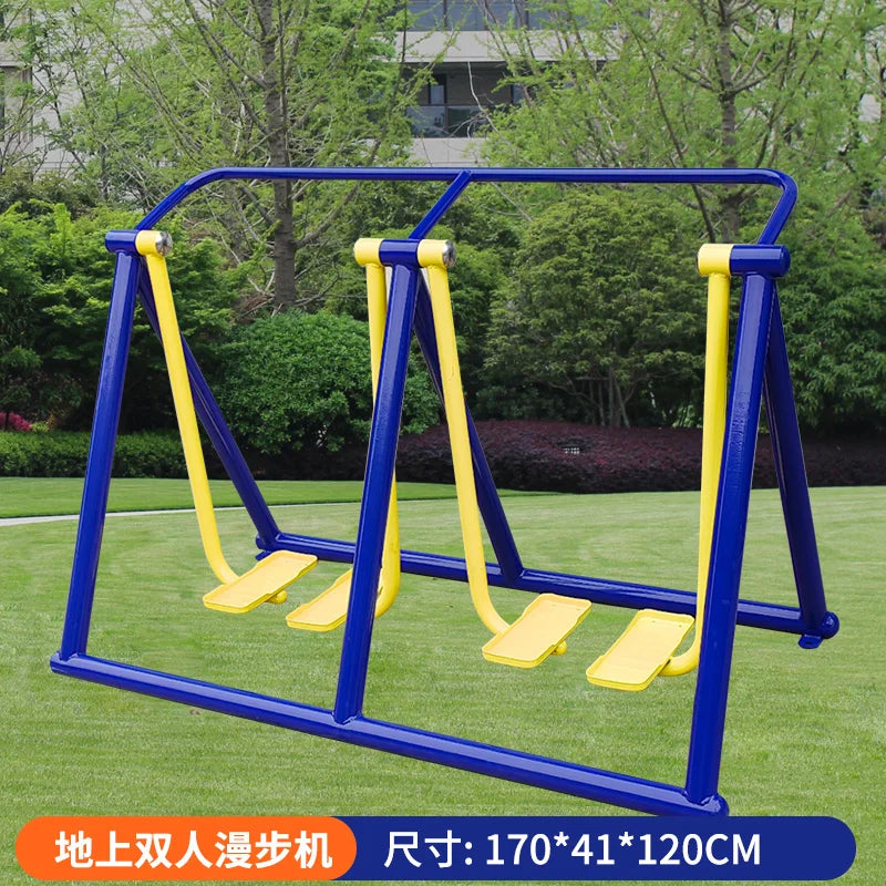 Outdoor fitness equipment, community square, home fitness path for the elderly, outdoor park, sporting goods walking machine