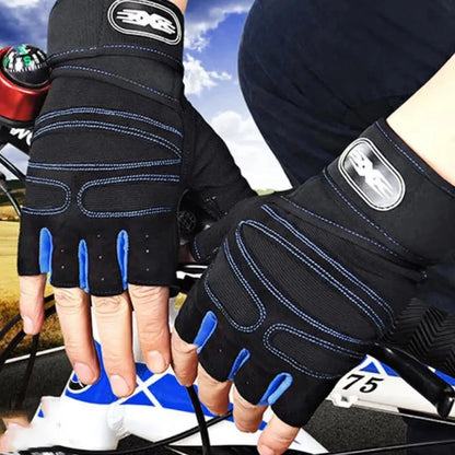 Fitness Half Finger Gloves Men And Women Wrist Guard Sports Dumbbell Riding Non Slip Horizontal Bar Exercise Training