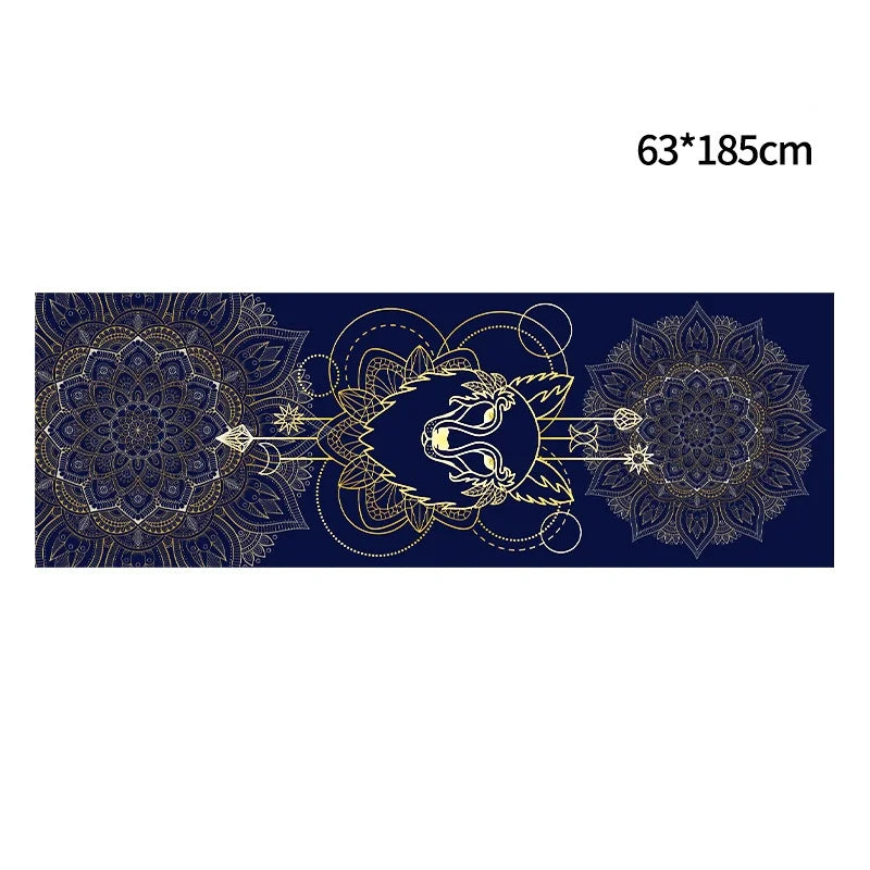 Yoga Studio Portable Printed Yoga Towel Custom Non-slip Environmental Protection Digital Printed Yoga Towel Yoga mat Towel