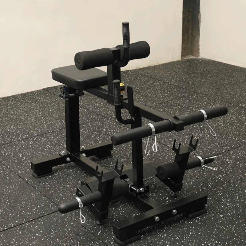 The Multi-functional Sitting Leg Training Machine for The Front Tibia with A Hooked Leg and Weight-bearing Sitting Posture
