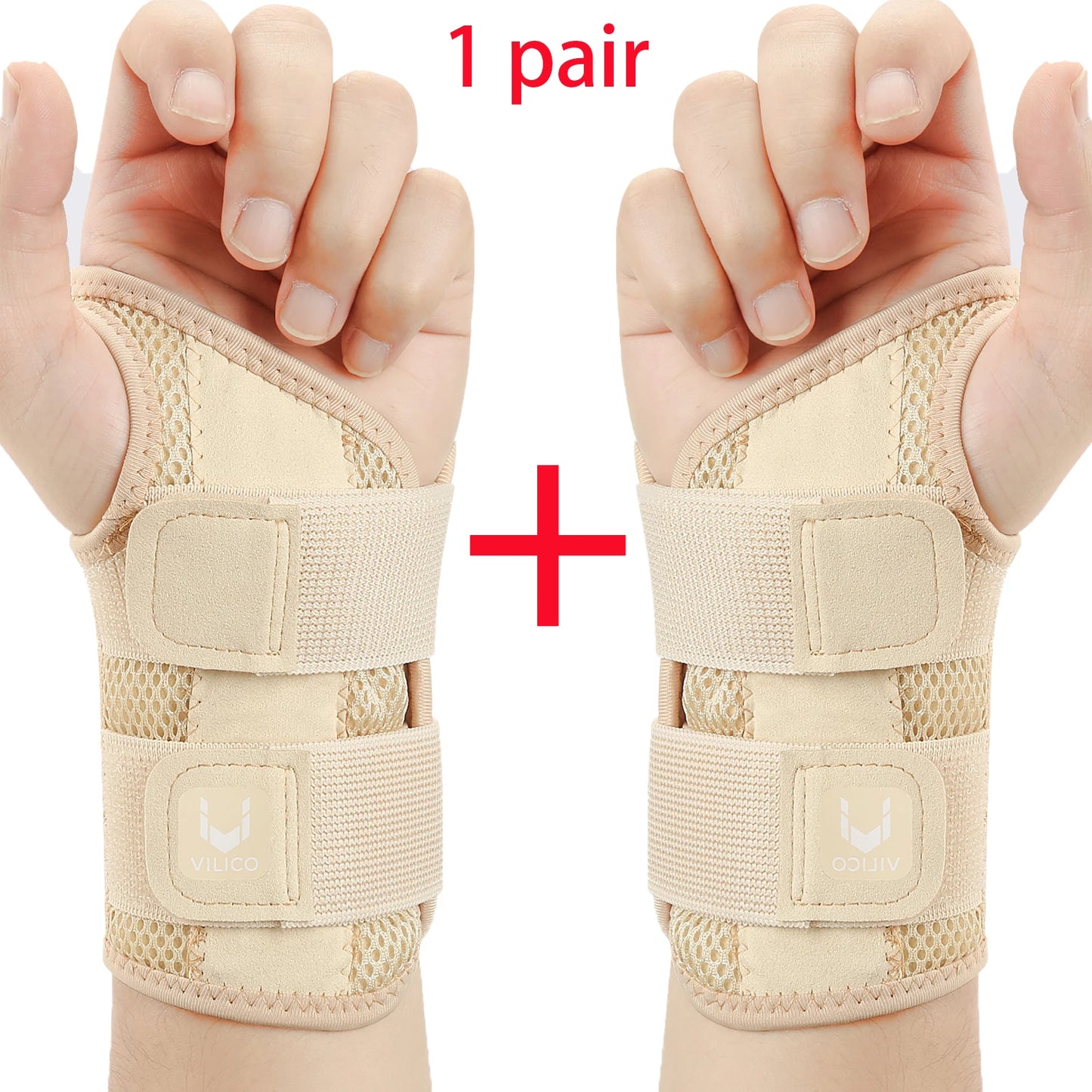 Finger Joint Pain Tendon Sheath Adjustable Dual Strap Wrist Guard with Thin Design Thumb Strain Protection Strap Wrist Guard