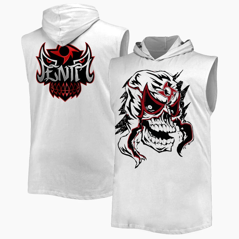 Men's Black Penta Penta's Gym Tank Top 3D Outdoor Sports Quick Dry Breathable Hooded Tank Street Casual Sleeveless Hoodie 2026