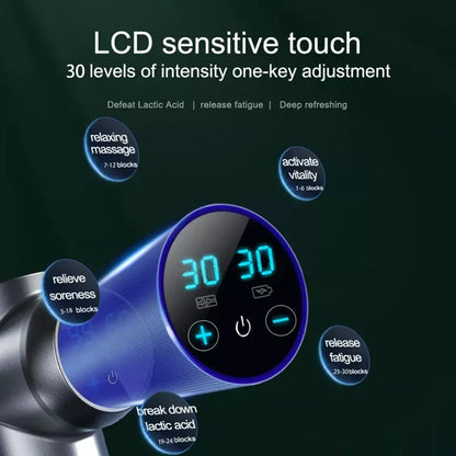 Mini Massage Gun Electric Shock Muscle Relaxation Vibration Fitness Massager For Body Neck Back Ladies Home Travel Fascia Gun
