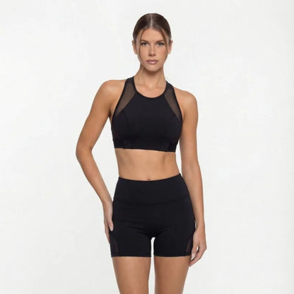 Sports Vest Slim Fit Women's Gym Kit Vacation Sexy Outfits Workout Top Pilates Training Yoga Set Fitness Jogging Two-piece Sets