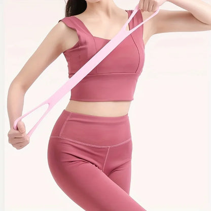 Yoga resistance band, high elasticity for back extension to shape the body, strength and flexibility training, gym, outdoor spor
