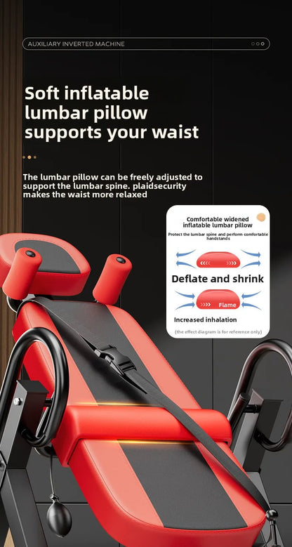 Home Inversion Table: Safe Stretching & Inversion, Body Hanging Device, Indoor Fitness Stretcher & Exerciser
