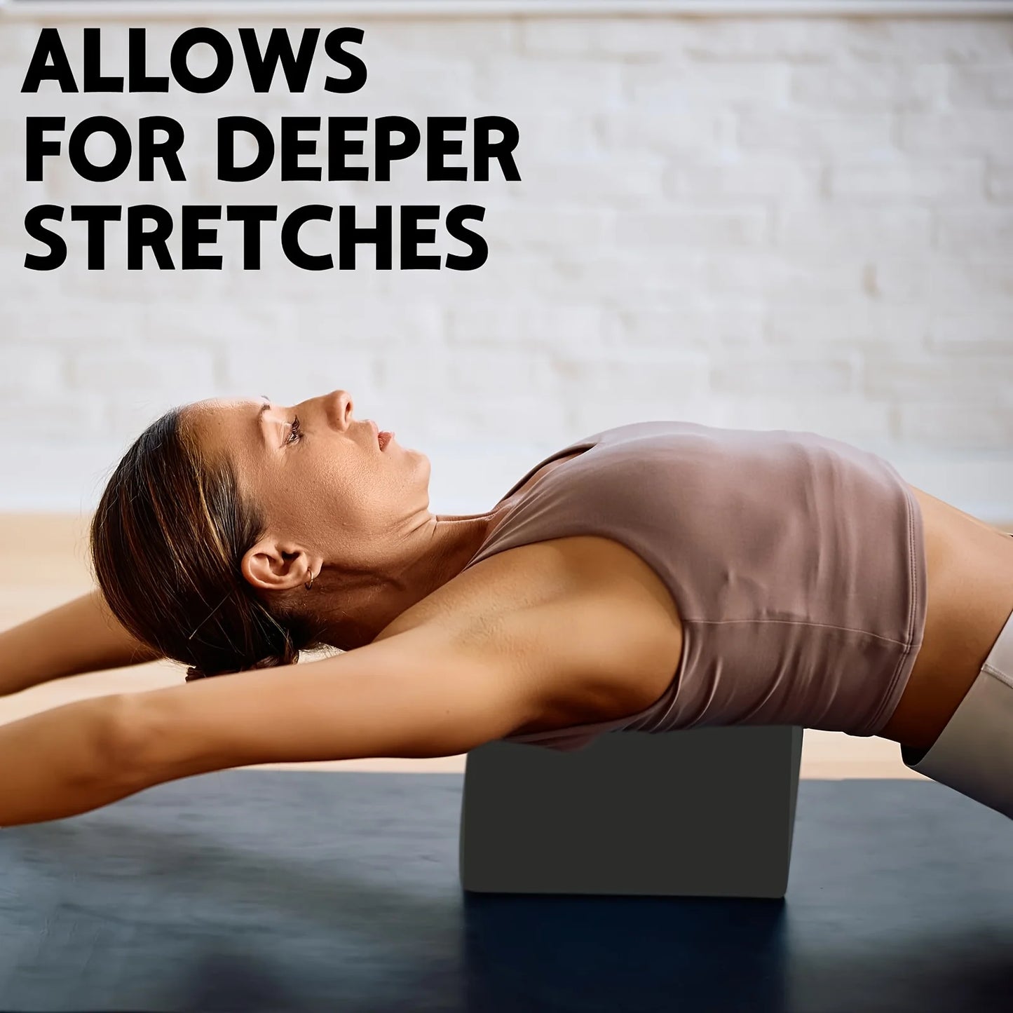 Yoga Blocks - Made from High-Density Foam, Lightweight, Supportive, And Odor-Free - Essential Yoga Gear for Women, Gym