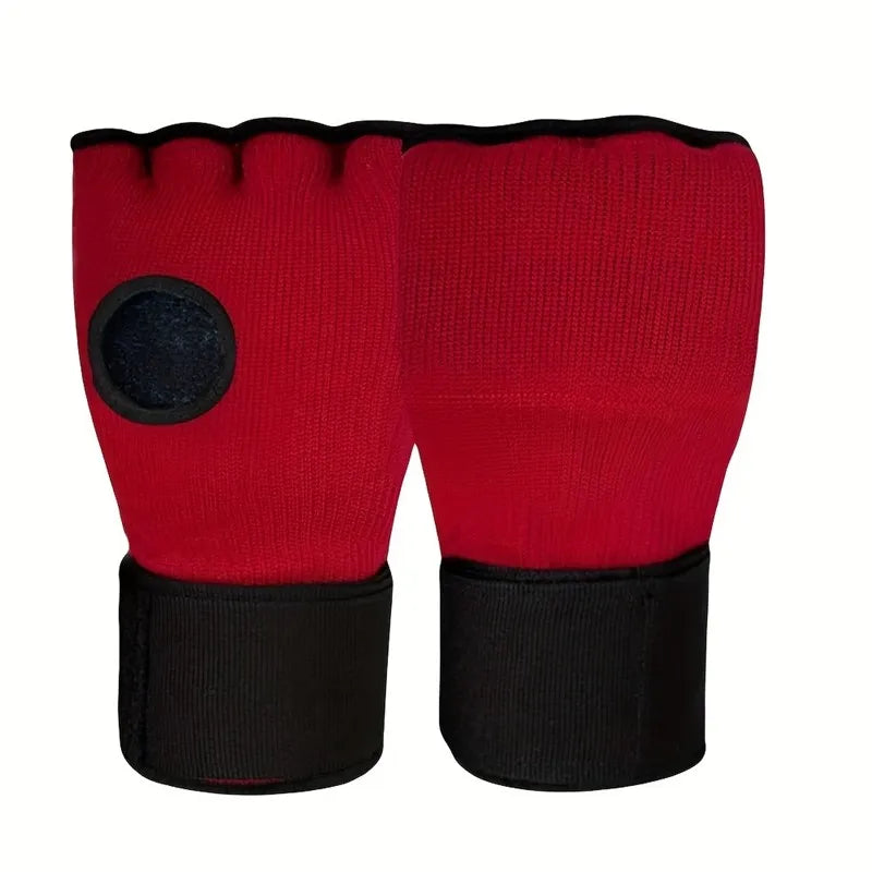 Mma Half-Finger Boxing Gloves Thickened Foam Padding Gym Sanda Muay Thai Fighting Training Hand Wrap Inner Gloves