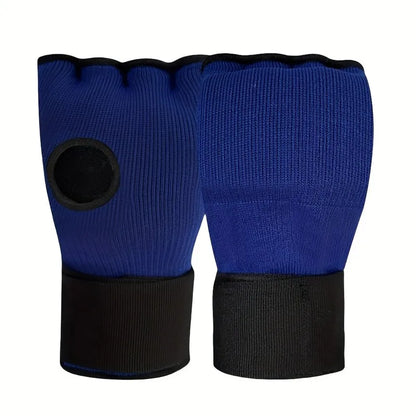 Mma Half-Finger Boxing Gloves Thickened Foam Padding Gym Sanda Muay Thai Fighting Training Hand Wrap Inner Gloves