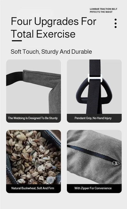 Household Spinal Stretch Lumbar Suspension Belt Horizontal Bar Lumbar Traction Belt Soothing Waist Beltcan Weigh 200 Catties