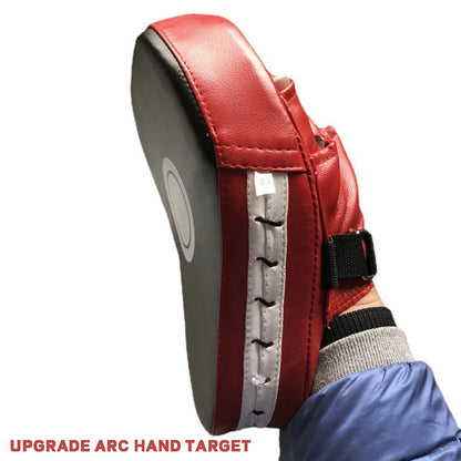 Convenient to Use Boxing Gloves Pads Mitt Set Hand Target for Sparring with Friends Family Neighbors Ideal Gift for Combat Sport