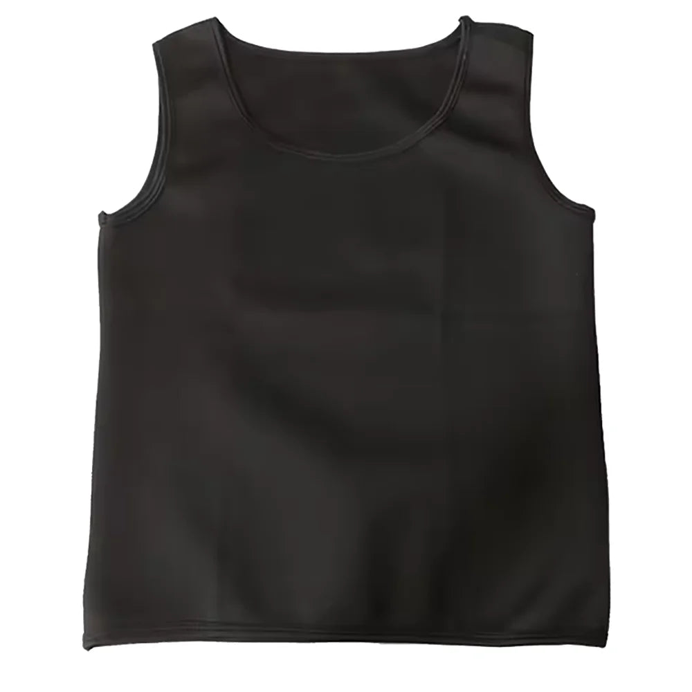 Men Training T-shirts Sauna Effect Sports Vest Exercise Tops Fitness Clothes Slimming Weight Loss Sportswear Workout Activewear