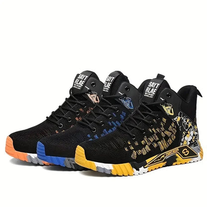 High Top Safety Shoes Men Work Shoes Men Women Work Safety Boots Men's Work Shoes Fashion Security Protective Boots